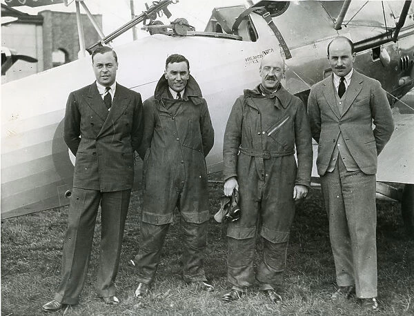 Test pilots - Summers, Lucas, Bulman and Hindmarsh