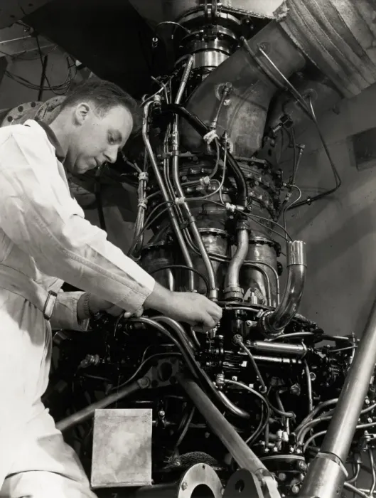 Framed Print : Testing the Gazelle engine Framed Print : Testing the Gazelle engine