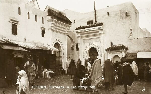 Tetuan, Morocco - Entrance to the Mosque