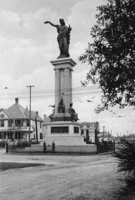 Framed Print : Texas Heroes Monument, Galveston, Texas, USA Framed Print : Texas Heroes Monument, Galveston, Texas, USA