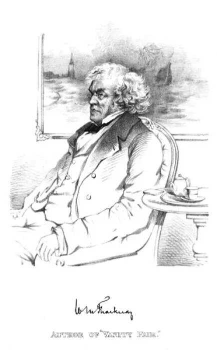 Framed Print : Thackeray (Maclise) Framed Print : Thackeray (Maclise)