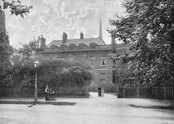 Framed Print : Thackeray - Palace Gardens Framed Print : Thackeray - Palace Gardens