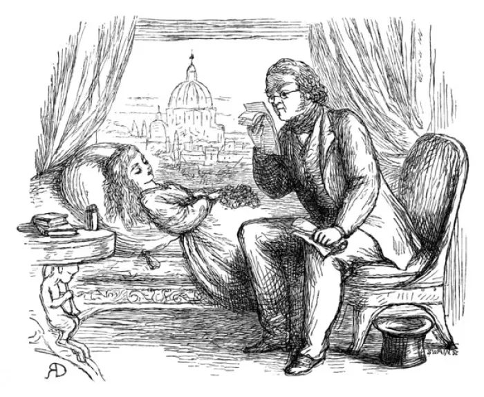 Framed Print : Thackeray Reading Framed Print : Thackeray Reading