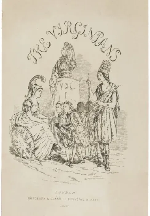 Framed Print : Thackeray / Virginians Framed Print : Thackeray / Virginians