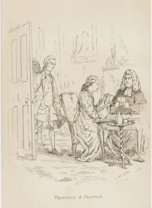 Framed Print : Thackeray / Virginians Framed Print : Thackeray / Virginians