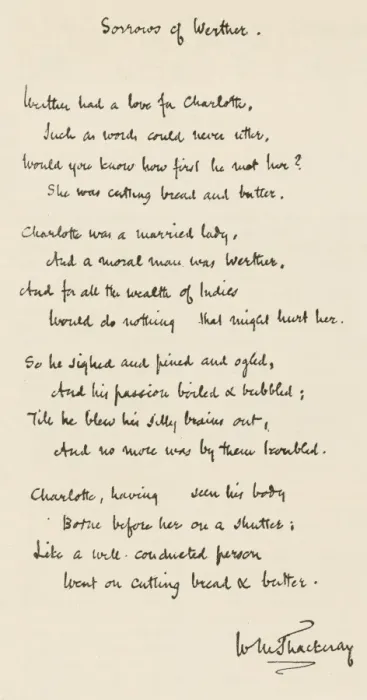 Framed Print : Thackerays Handwriting Framed Print : Thackerays Handwriting