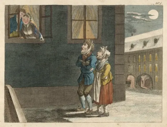 Framed Print : Thalberg / Carol Singers Framed Print : Thalberg / Carol Singers