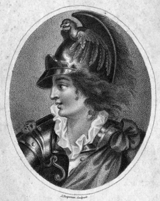Framed Print : Thalestris, Queen of the Amazons Framed Print : Thalestris, Queen of the Amazons