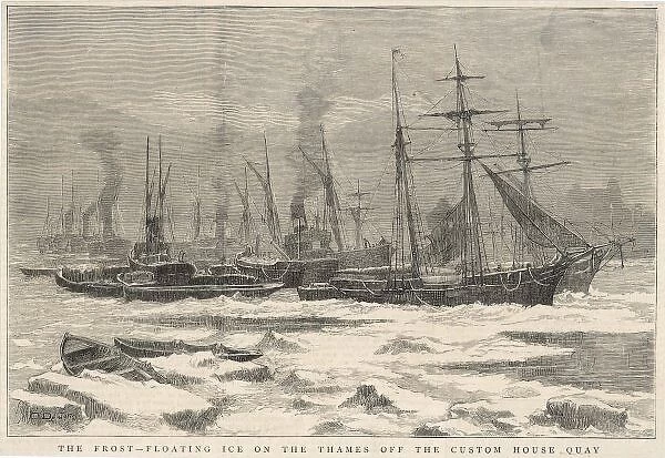 Thames Frozen 1879