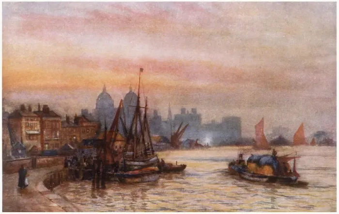 Framed Print : The Thames at Greenwich Date: 1905 Framed Print : The Thames at Greenwich Date: 1905