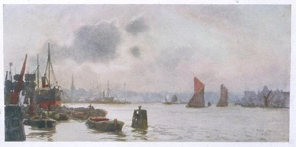 Thames  /  Rotherhithe 1905