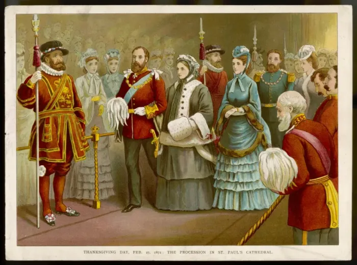 Framed Print : Thanksgiving Day 1872 Framed Print : Thanksgiving Day 1872