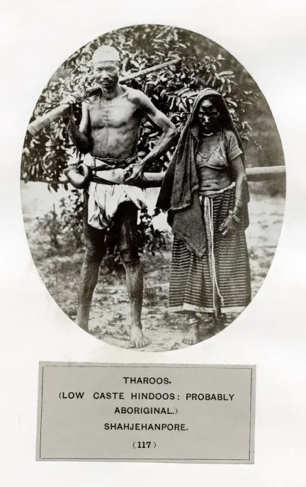 Framed Print : Tharoo (low caste Hindu) Shahjehanpore Framed Print : Tharoo (low caste Hindu) Shahjehanpore