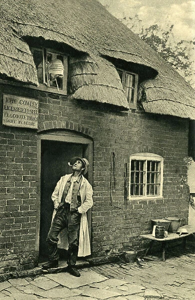 Thatched cottage and shop, Worcestershire
