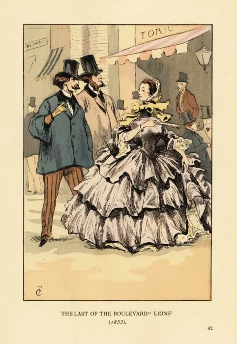 Framed Print : The last of the boulevard lions, 1853 Framed Print : The last of the boulevard lions, 1853