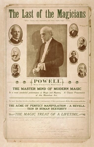 The last of the magicians, Powell dean of American magicians