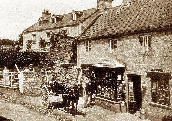 Theale Post Office, early 1900s