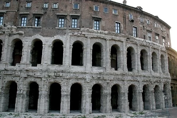 Theater of Marcellus. Roma. Italy. Roman Art