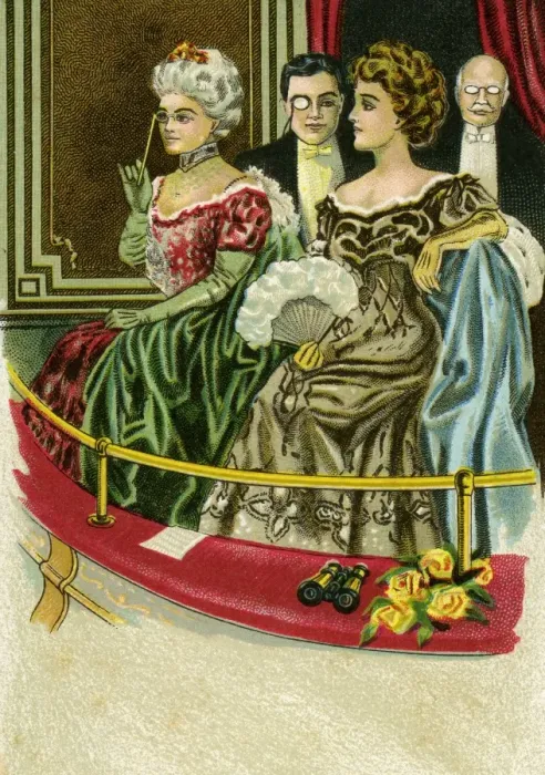 Framed Print : At the theatre Framed Print : At the theatre