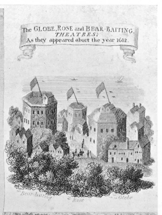 Framed Print : THEATRE / THE GLOBE Framed Print : THEATRE / THE GLOBE