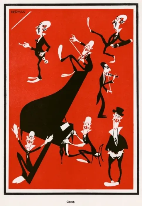 Framed Print : Theatre, Grock Nerman Framed Print : Theatre, Grock Nerman