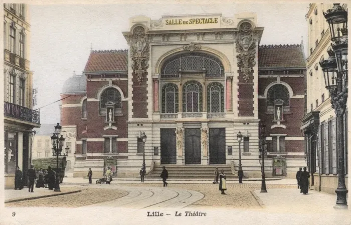 Framed Print : The Theatre, Lille, France Framed Print : The Theatre, Lille, France