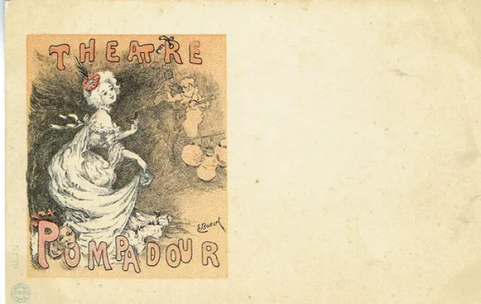 Framed Print : Theatre Pompadour, Paris Framed Print : Theatre Pompadour, Paris