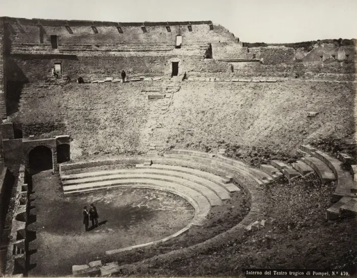 Framed Print : Theatre at Pompeii, Italy Framed Print : Theatre at Pompeii, Italy