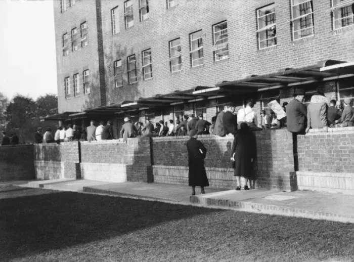 Framed Print : Theatre Queue 1930S Framed Print : Theatre Queue 1930S