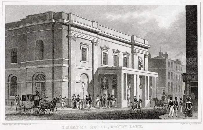Framed Print : Theatre Royal, Drury Lane Framed Print : Theatre Royal, Drury Lane