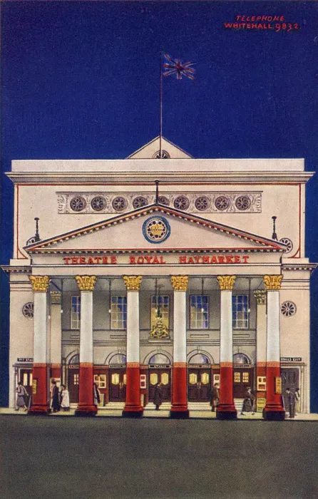 Framed Print : Theatre Royal, Haymarket, London Framed Print : Theatre Royal, Haymarket, London