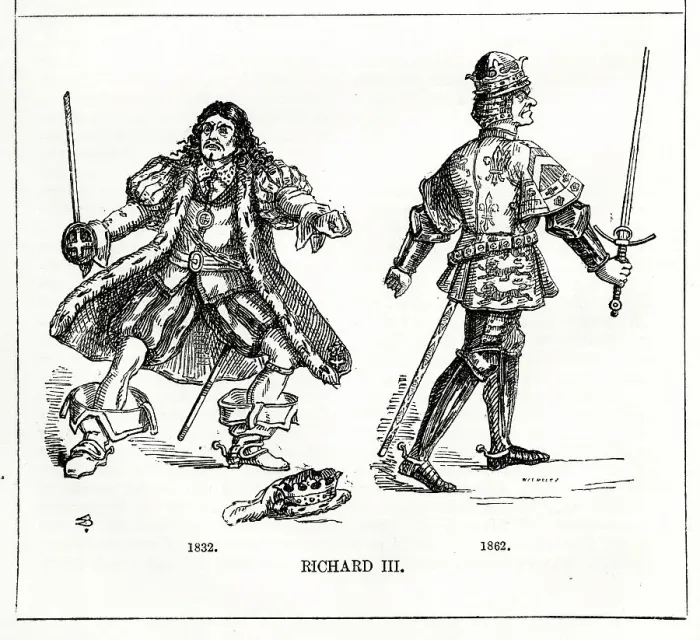 Framed Print : Theatre Villains, Shakespeare's King Richard III Framed Print : Theatre Villains, Shakespeare's King Richard III