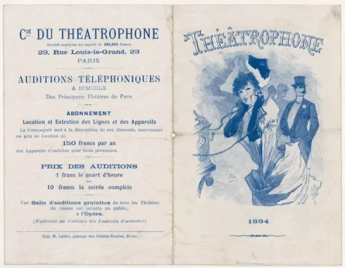 Framed Print : Theatrephone Framed Print : Theatrephone