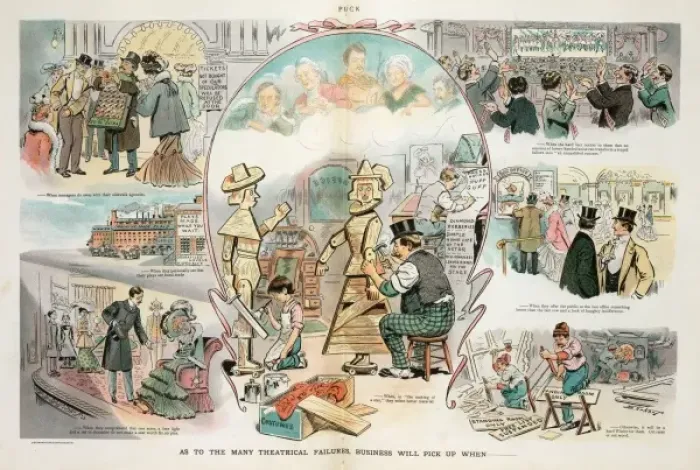 Framed Print : As to the many theatrical failures, business will pick up wh Framed Print : As to the many theatrical failures, business will pick up wh