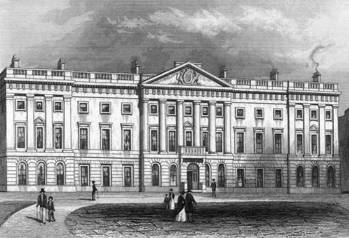 Framed Print : THEMINT. on Tower Hill Date: circa 1860 Framed Print : THEMINT. on Tower Hill Date: circa 1860