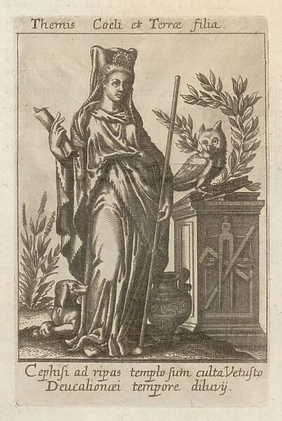 THEMIS. Greek / Roman deity, protectress of hospitality