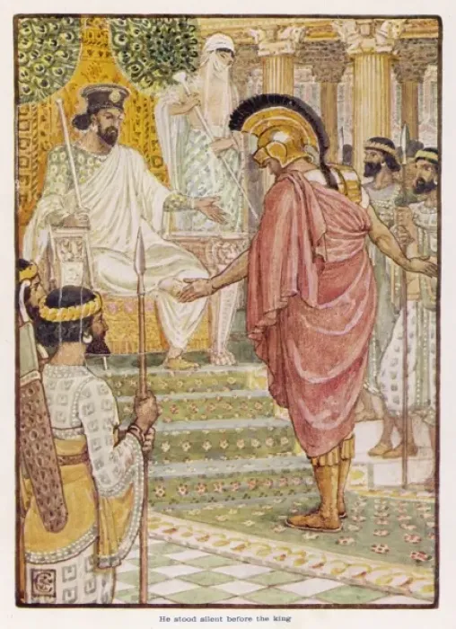 Framed Print : Themistocles in Persia Framed Print : Themistocles in Persia