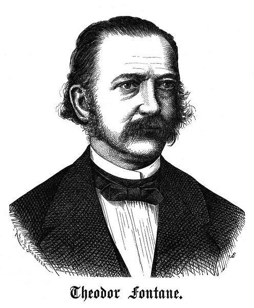 Theodor Fontane. THEODOR FONTANE German writer, author of realistic novels, also ballads
