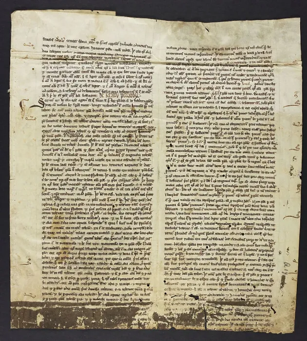 Framed Print : Theological Text (Fragment) Framed Print : Theological Text (Fragment)