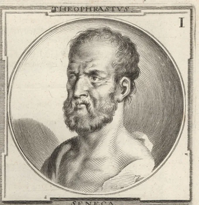 Framed Print : Theophrastus, Greek philosopher, c.371-287 BC Framed Print : Theophrastus, Greek philosopher, c.371-287 BC