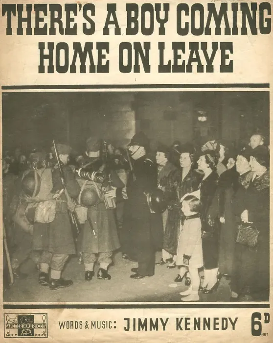 Framed Print : There's A Boy Coming Home On Leave Framed Print : There's A Boy Coming Home On Leave