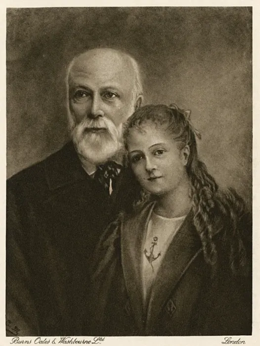 Framed Print : Therese and her papa Framed Print : Therese and her papa