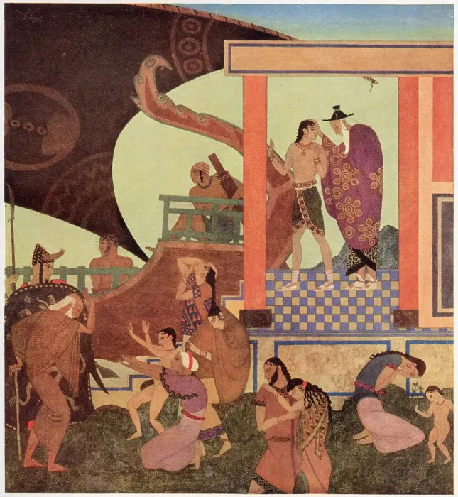 Framed Print : Theseus and the Minotaur Framed Print : Theseus and the Minotaur