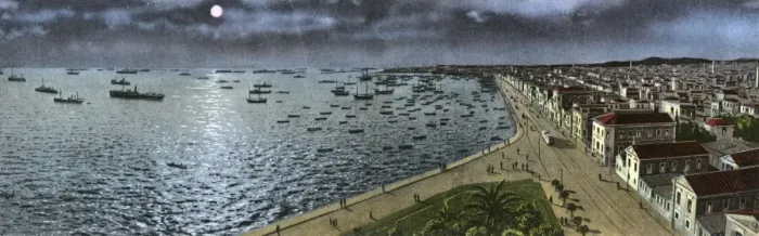 Framed Print : Thessaloniki, Greece - Panorama from White Tower Framed Print : Thessaloniki, Greece - Panorama from White Tower