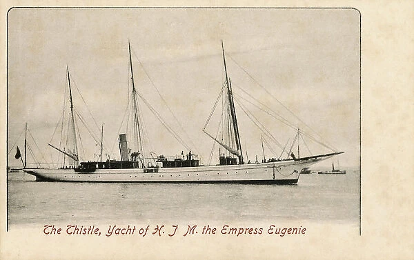 The Thistle - Yacht of H. I. M. Empress Eugenie