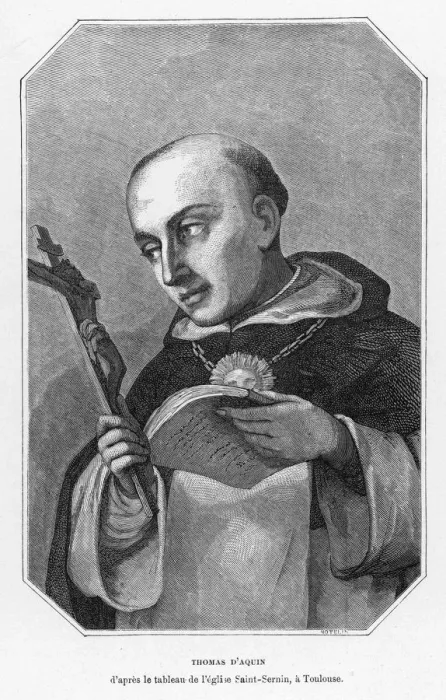 Framed Print : Thomas Aquinas / Hotelin Framed Print : Thomas Aquinas / Hotelin