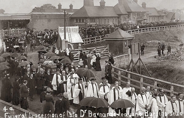 Thomas Barnardos Funeral Procession, Barkingside
