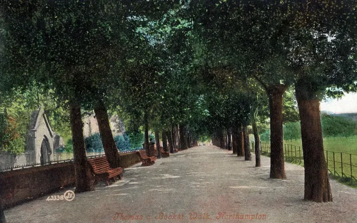 Framed Print : Thomas a Becket Walk, Northampton Framed Print : Thomas a Becket Walk, Northampton