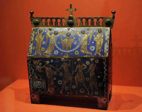 Thomas Becket's reliquary. France, ca. 1200