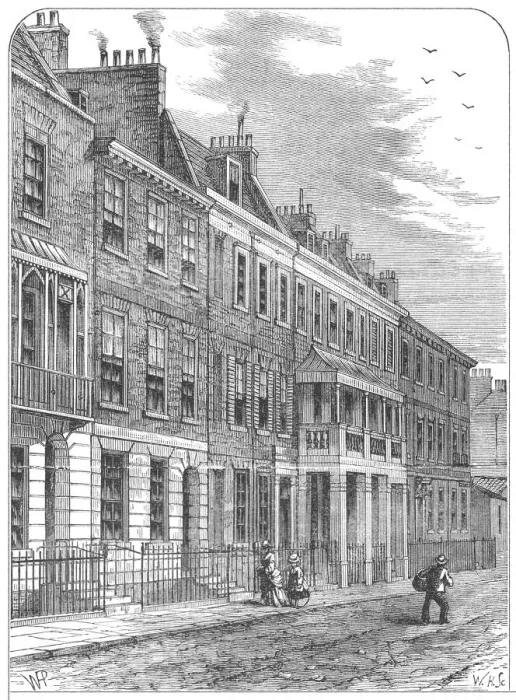 Framed Print : Thomas Carlyles House Framed Print : Thomas Carlyles House